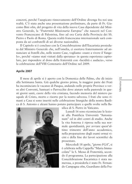 Libro di Famiglia - OFM