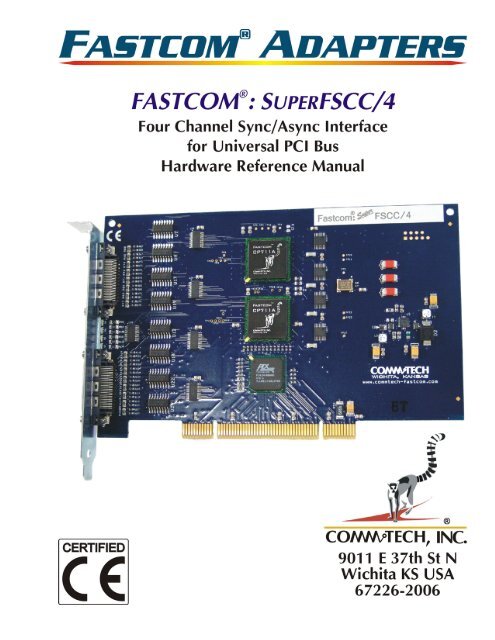 SuperFSCC/4 - Commtech-Fastcom.com