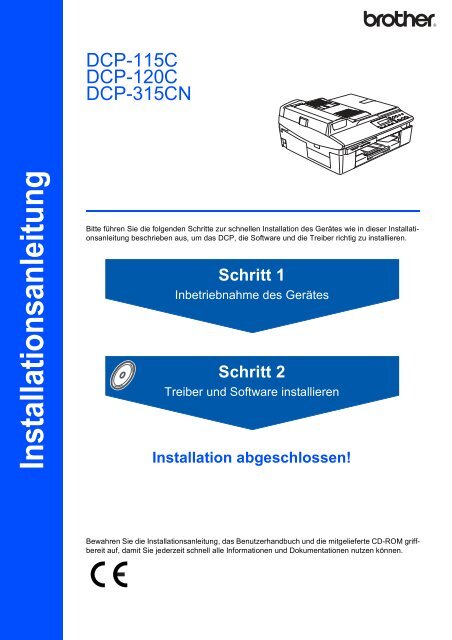Treiber und Software installieren - Brother Solutions Center