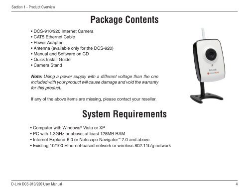 Setup > Wizard - D-Link