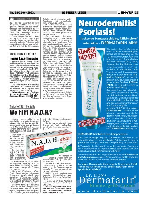 Neurodermitis! Psoriasis! - Ihr Einkauf | online