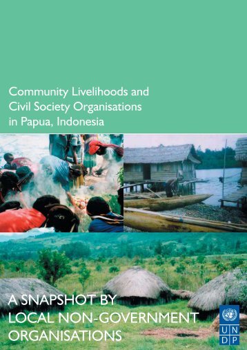 Community Livelihoods And Civil Society Organisations In - UNDP