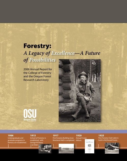 College of Forestry - Oregon State University