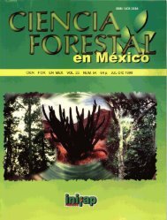 Vol. 23 Num. 84 - Instituto Nacional de Investigaciones Forestales ...