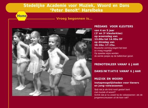 Stedelijke Academie voor Muziek, Woord en Dans