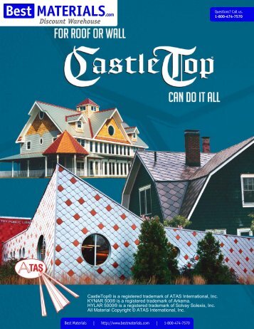 CastleTop Brochure - Best Materials