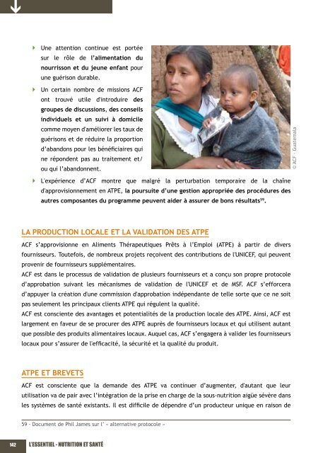 L'ESSENTIEL NUTRITION ET SANTÉ - Action Against Hunger