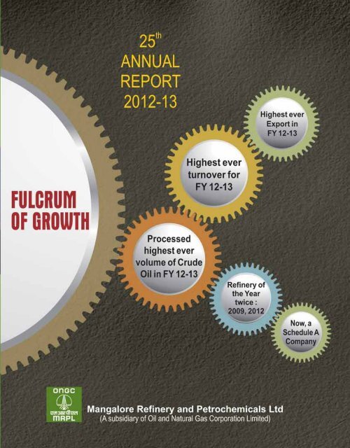 Annual Report for 2012-13 - Mangalore Refinery and ...