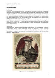 Artikel Gerhard Mercator