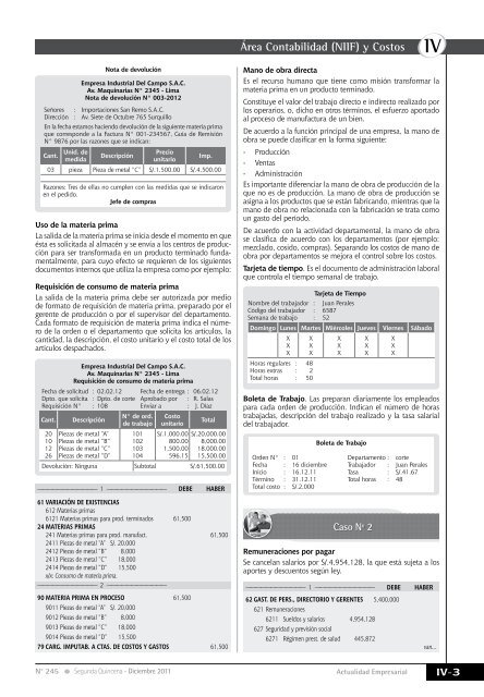 IV - Revista Actualidad Empresarial