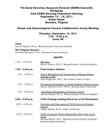 Draft Agenda for GI Collaborative Group Meeting - compass
