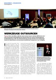 Werkzeuge outsourcen - CIM Aachen