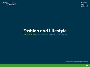 Fashion and Lifestyle - American Express