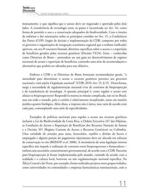 DESAFIOS DA BIOPROSPECÃÃO NO BRASIL Nilo Luiz Saccaro ...