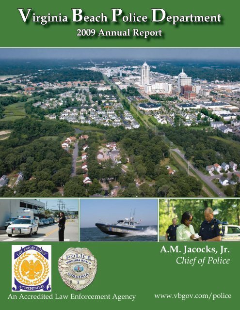 Virginia Beach Police Department 2009 Annual Report - City of ...