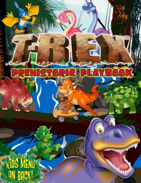 Prehistoric Playbook - T-Rex Cafe