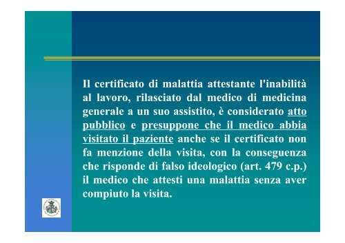 Le Certificazioni - OMCeO Sassari