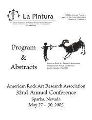 31 no. 4 - American Rock Art Research Association