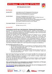 NTV-Newsletter 23-2011 - Tennisregion Ems-Vechte