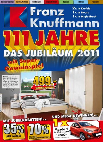 Jubel-preis - Einrichtungshaus Franz Knuffmann