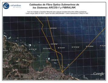Dominican Republic - ARCOS 1 and FibraLink Submarine Cables