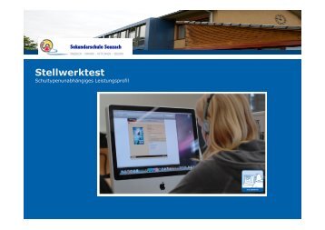 Stellwerktest - Sekundarschule Seuzach