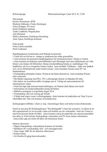 Referensgrupp Minnesanteckningar 4 juni 2013.pdf - Karlskoga ...