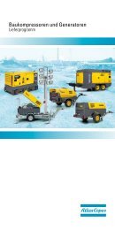 Baukompressoren und Generatoren - Atlas Copco Österreich