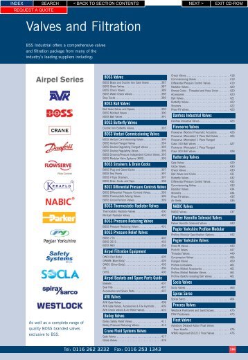 BOSS Valves - BSS Price Guide 2010 - BSS Industrial