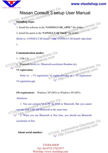 Nissan Consult-3 Setup User Manual.pdf