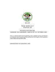 trade marks rules (cap. 257 s) - Belize Intellectual Property Office