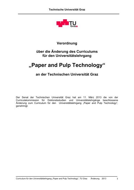 "Paper and Pulp Technology" - download pdf-file - mibla.TUGraz.at