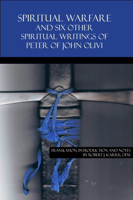 SPIRITUAL WARFARE - Franciscan Institute Publications