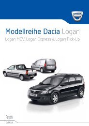 Modellreihe Dacia Logan - RENAULT Griesel