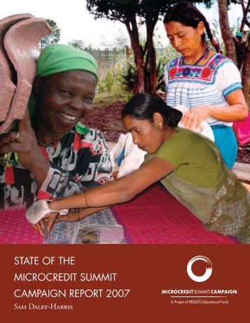 STATE OF THE MICROCREDIT SUMMIT CAMPAIGN REPORT 2007