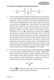 SN2 Reaction of Bromide and Methyl Chloride 1. The S N2 reaction ...