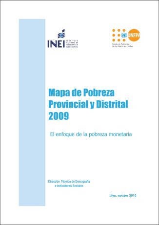 Mapa de Pobreza Provincial y Distrital 2009