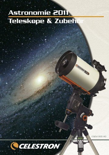 Celestron Teleskope 2009/2010 - Baader-Planetarium GmbH