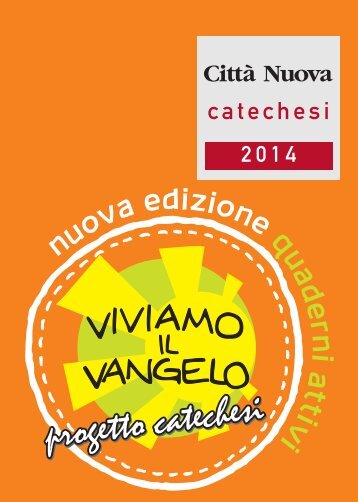 Catalogo catechesi - CittÃ  Nuova Editrice