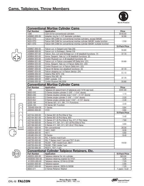 FALCON JULY 2013 REV 7-20-13 PRICE BOOK.pdf - Access ...