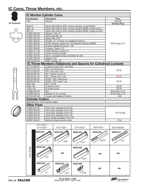 FALCON JULY 2013 REV 7-20-13 PRICE BOOK.pdf - Access ...