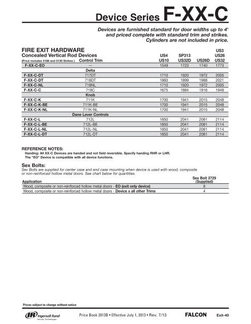 FALCON JULY 2013 REV 7-20-13 PRICE BOOK.pdf - Access ...