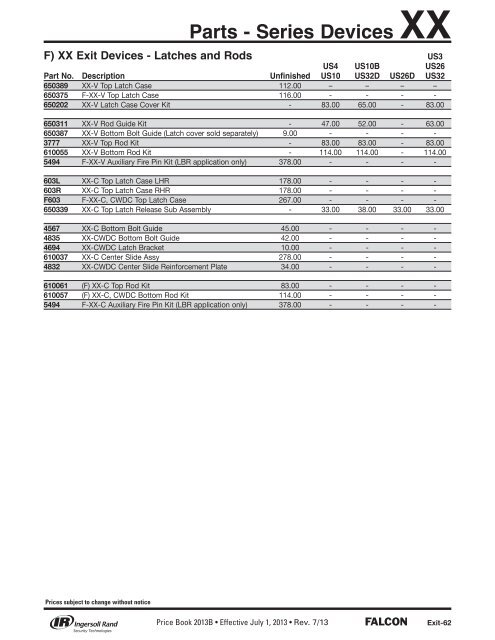 FALCON JULY 2013 REV 7-20-13 PRICE BOOK.pdf - Access ...