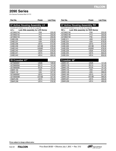 FALCON JULY 2013 REV 7-20-13 PRICE BOOK.pdf - Access ...