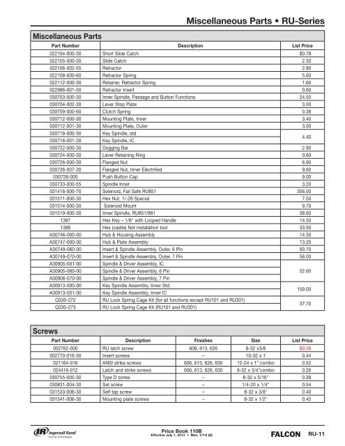 FALCON JULY 2013 REV 7-20-13 PRICE BOOK.pdf - Access ...