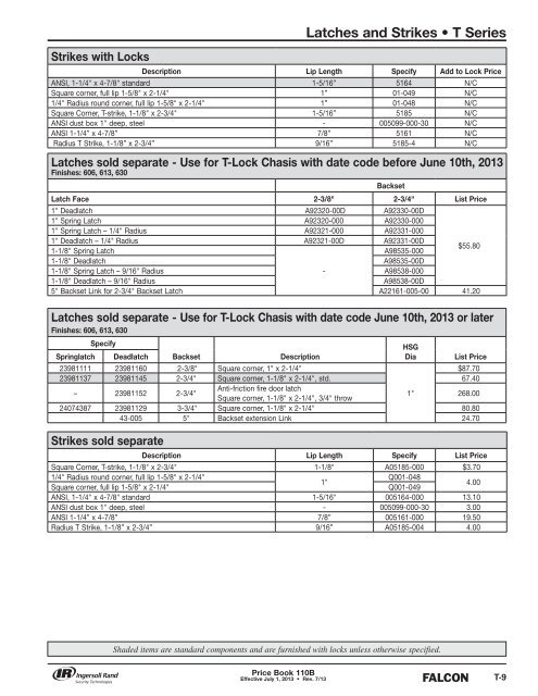 FALCON JULY 2013 REV 7-20-13 PRICE BOOK.pdf - Access ...