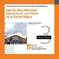 Les États Généraux du Commerce du territoire de Metz Métropole