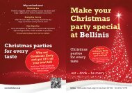 Make your Christmas party special at Bellinis - Mcmanus Pub ...