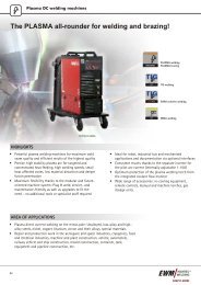 The PLASMA all-rounder for welding and brazing! - Ewm-sales.co.uk