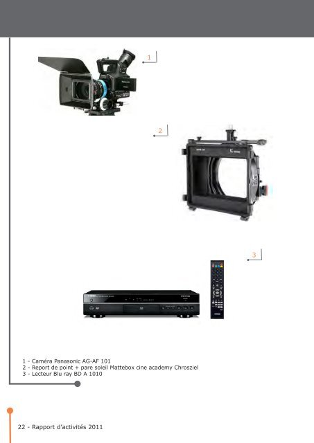 Rapport d'activitÃ©s CRRAV 2011 - Pictanovo